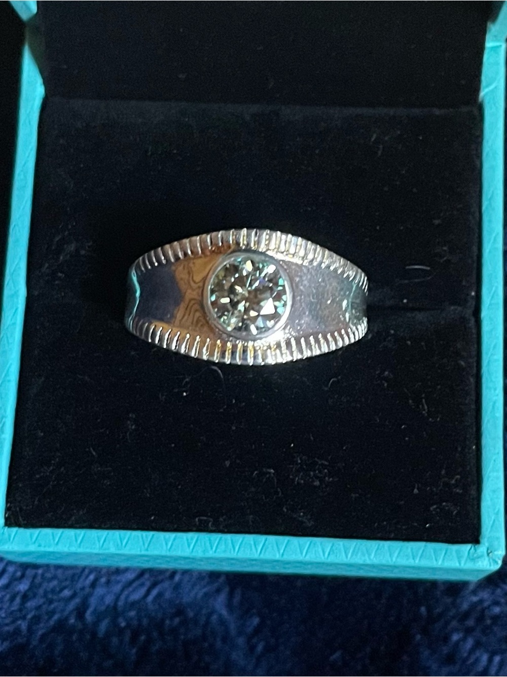 Gorgeous 2.69 CT Certified Diamond Solitaire Ring in Sterling Silver